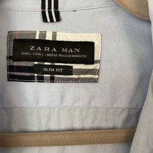Zara men button down shirt